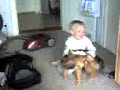 Mein Sohn und sein Hund