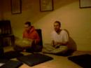 evening kirtan in nimaihuset