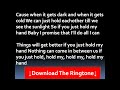 Akon - Hold My Hand Lyrics