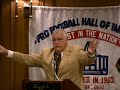 Dan Ross speaks at the HOF Lunch Club