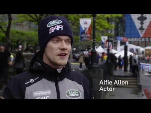 Video: ‘Game of Thrones’ Alfie Allen, Liam Hemsworth and Mark Ruffalo join Ben Ainslie in the America’s Cup