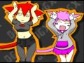 DGX Pets dancing caramelldansen o: Art and animation by Celarent www.youtube.com Mia and Marce © Degeneracionx www.degeneracionx.com