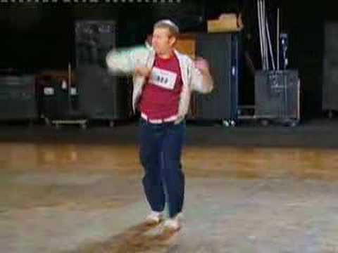 OUCH DANCER FALLS ON FACE