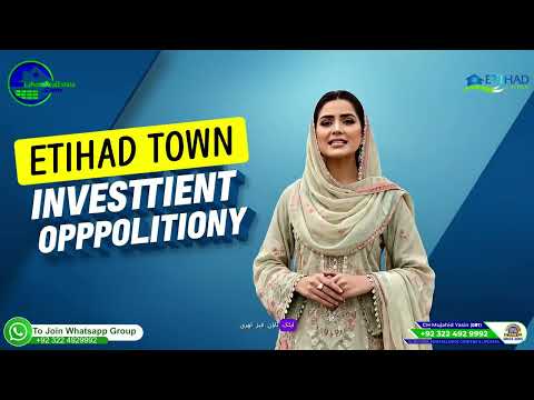 Etihad Town Lahore Phase 3 Commercial Plots | High Profit Potential & Best Location Update 2026