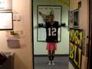 Randy Cheering at work