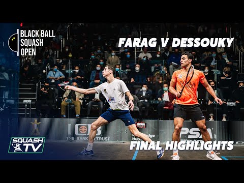 Squash: Farag v Dessouky - Final Highlights - CIB Black Ball Open 2020