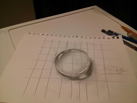 how to draw water drops