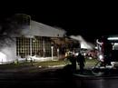 Brand in der Dreifachturnhalle in Marktoberdorf Brand in der Dreifachturnhalle in Marktoberdorf