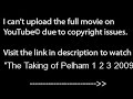 The Taking of Pelham 1 2 3 2009, PART 1 /9,full film/movie online part1