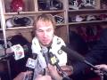 Carolina Hurricanes Jussi Jokinen after Game 3 against Pittsbugh Penguins