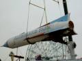 Astroland Rockey being moved