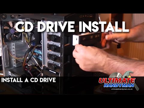 how to fit dvd drive