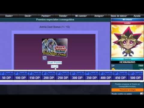 how to get more dp in yugioh duel arena