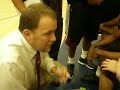 C vs L basketball clip 9 Coach Bauer huddle 1-30-09.AVI