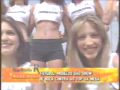 Finalistas do Riachuelo Mega Model 2001 jogando futebol e no Programa Pânico da Jovem Pan