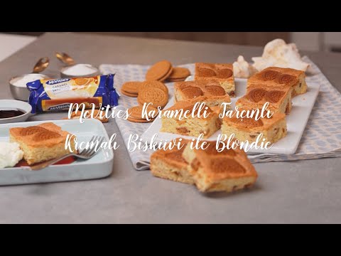 McVities Karamelli Tarçınlı Kremalı Bisküvi ile Blondie