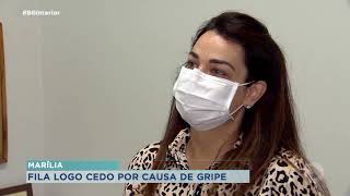 Sintomas respiratórios lotam unidades de saúde de Marília