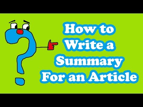how to write academic articles how to write academic articles
