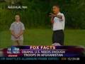Obama: troops just airraiding villages and killing civilians