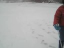 Broken cross country ski poles