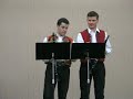 F. Poulenc: Sonate pour deux clarinettes