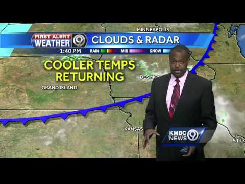 Severe storms possible tonight, slightly cooler Wednesday
