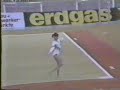 Aurelia Dobre (ROM) FX 1986 Junior Europeans