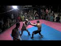 Casper vs Damien in MMA smoker Fight @ Tiger Muay Thai’s BBQ Beatdown 16