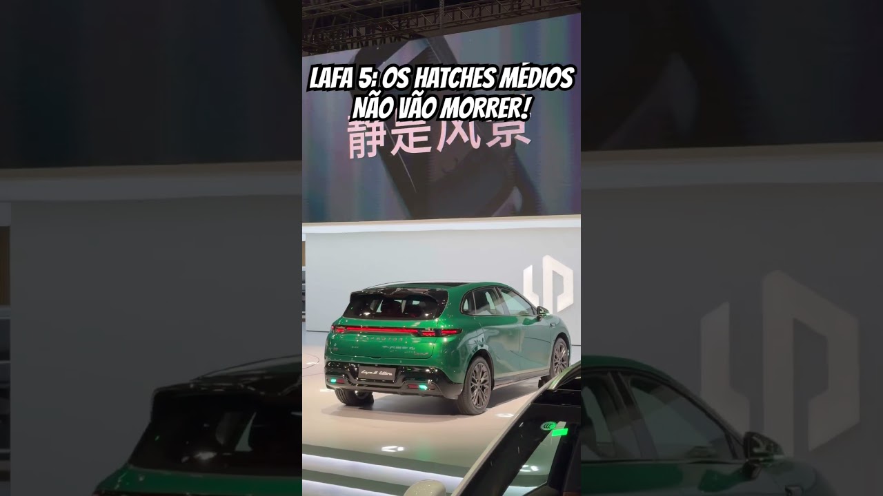 Leapmotor Lafa 5 Ultra é a versão esportiva de 241cv em versões com 500 ou 600km de autonomia!