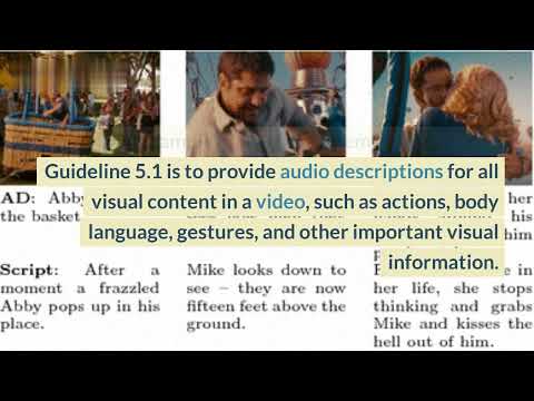 What is WCAG 2.1 guideline 5.1 Interpreting Normative Requirements with examples