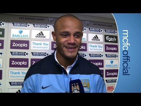 Video: KOMPANY PRAISES FANS: West Brom 2-3 City