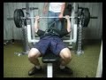 Bench 465/100lbs chain missed lockout
