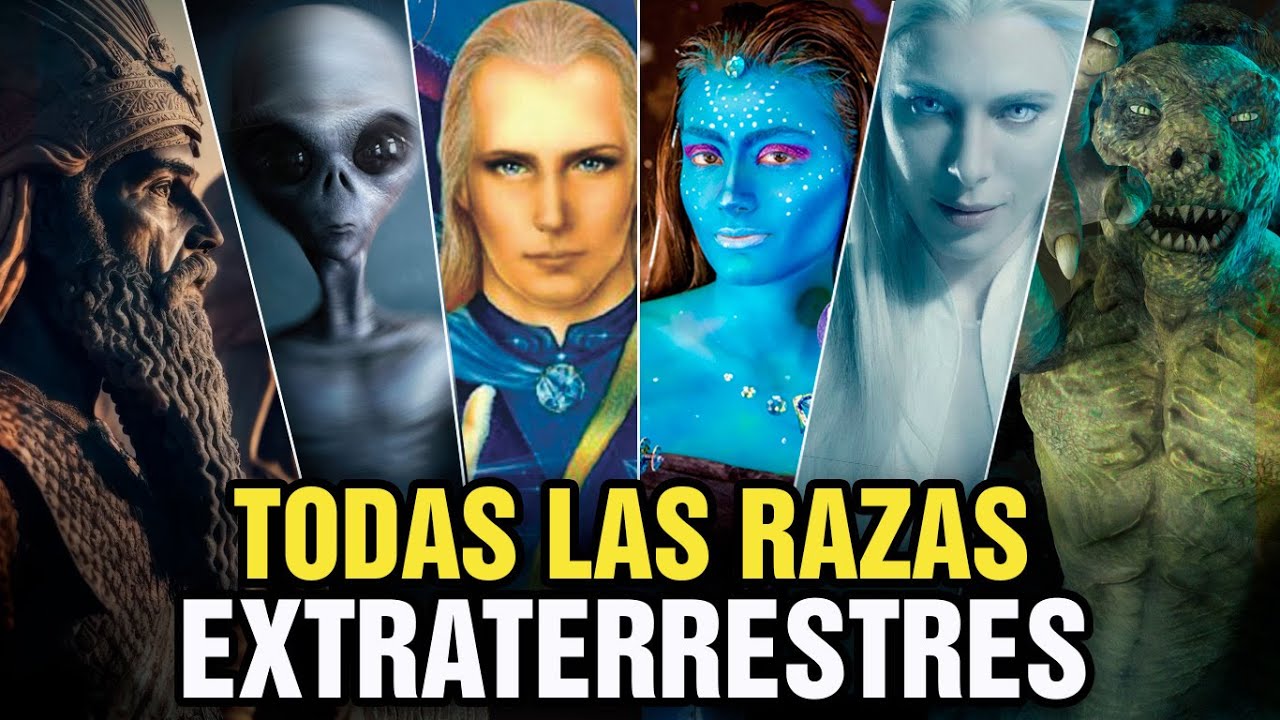 12 Razas Extraterrestres más Poderosas del universo – alienígenas buenos y malos que nos visitaron