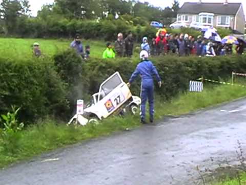 Escort MK2 crash Escort MK2 crash