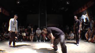 Tac & Zoom (Quight) vs バファリン & リュウイチ (PSYCOPATH-FUNK☆z) – WDC 2014 BEST16