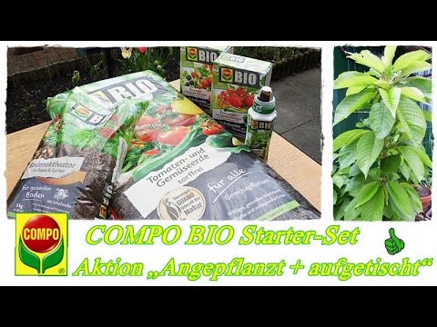 COMPO BIO Testaktion „Angepflanzt + aufgetischt“/Gemüse, Obst Dünger mit Schafwolle