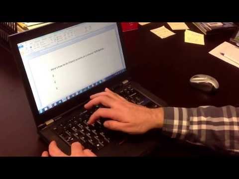 how to type french e on laptop