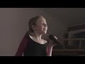 Angela Steele sings \"Tell Him\"