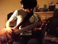 Fingerstyle and slap bass solo on James Brown beat