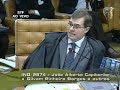Ministros do STF votam em julgamento de queixa-crime contra senador (2/2)