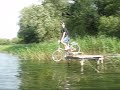 skok do wody na rowerze