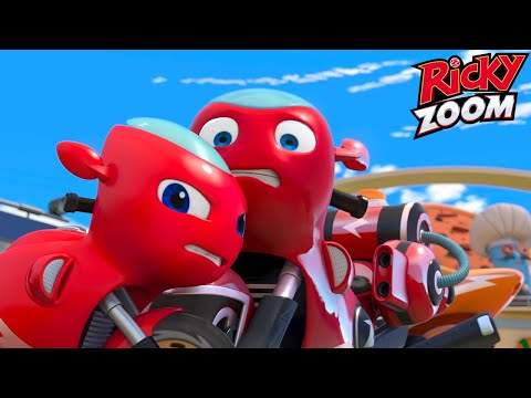 Bike Wash | Full Episode | Ricky Zoom | Cartoons for Kids | Ultimate Rescue Motorbikes for Kids