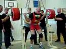Dahlin 330 kg squat New record 90 kg class