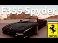 Ferrari F355 Spyder for GTA San Andreas video 1