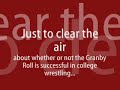 Wrestling Highlights- Greatest Granby Clips