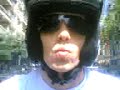 boli en moto por calle numancia barcelona