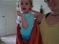 rucksack / tibetan carrying with wraparound baby carrier