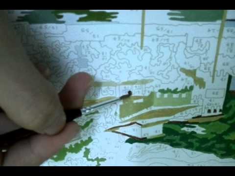 how to paint by numbers