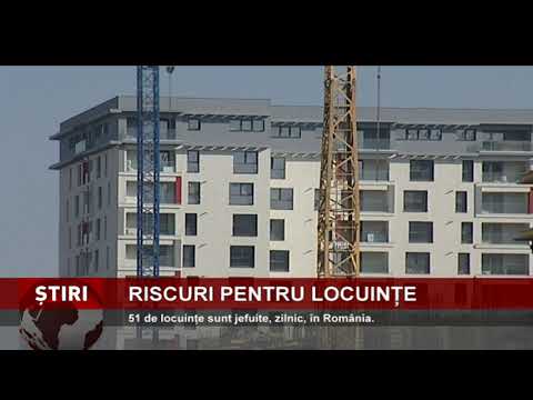51 de locuințe sunt jefuite, zilnic, în România