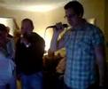 drunken sing along on stu's birthday 2007